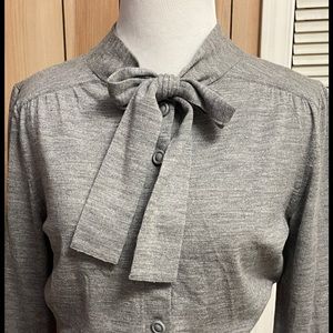 Soft gray Banana Republic sweater